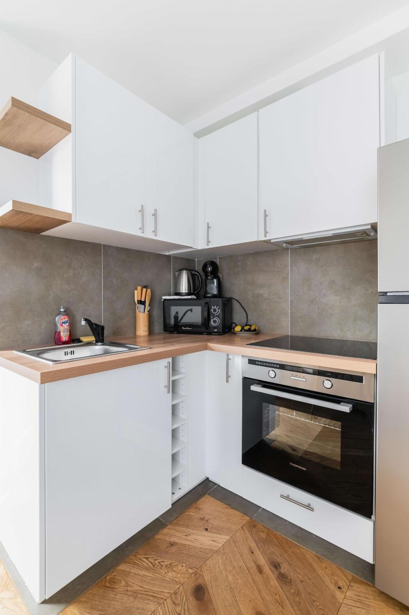 3 Pieces 55m2 Proche Metro - 15 - 4p - Flat-guest Appartement Parijs
