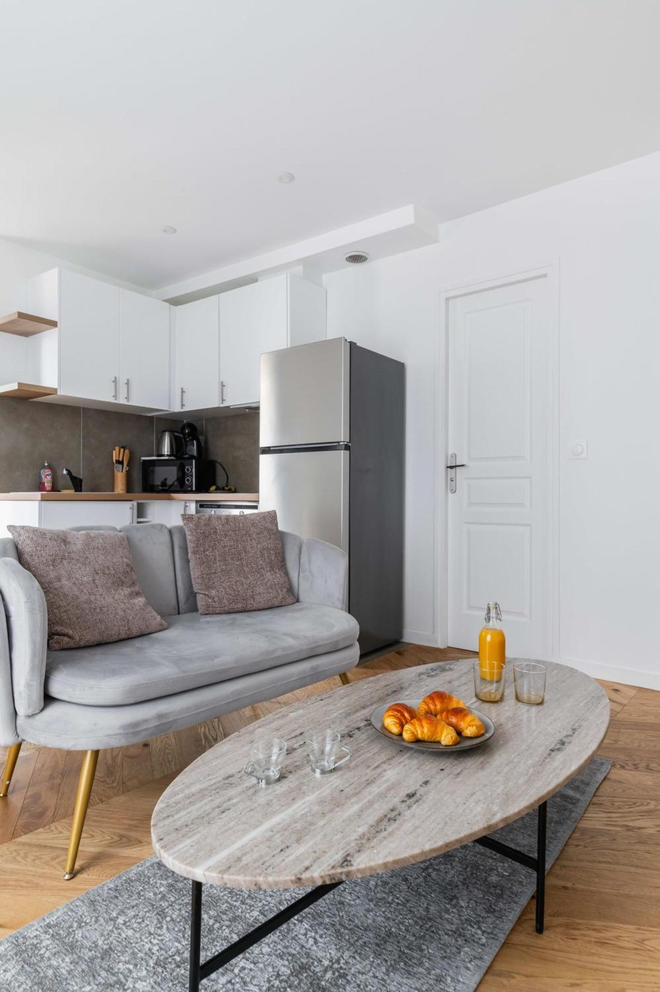 3 Pieces 55m2 Proche Metro - 15 - 4p - Flat-guest Appartement Parijs